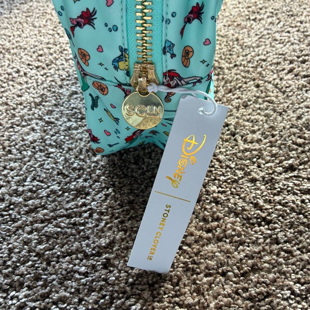 Stoney Clover Lane Disney Princess Large Pouch Making Waves - Picture 2 of 7
